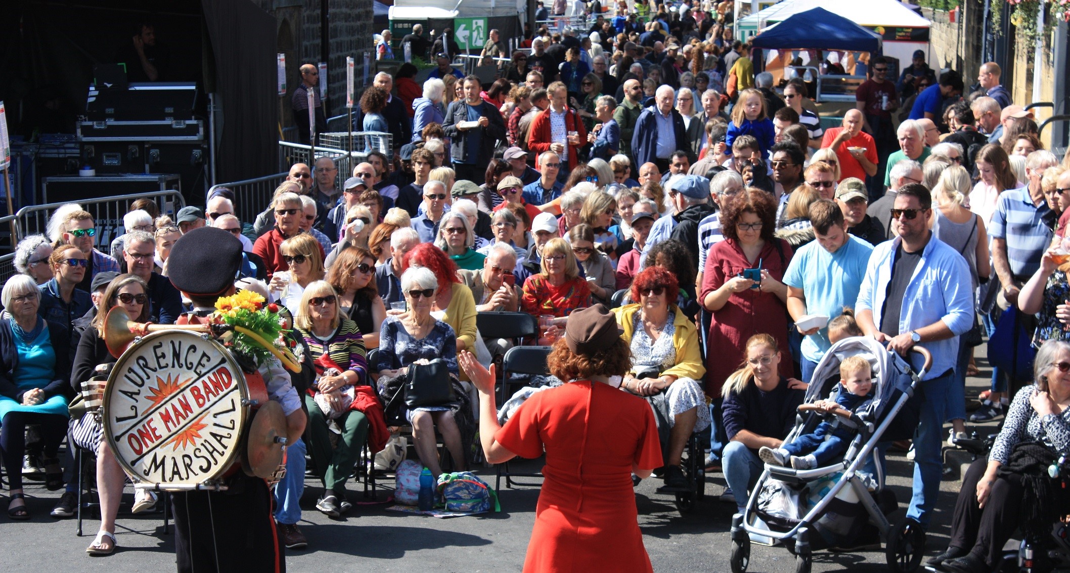 Regent Street Festival Stage, Chapel Allerton Leeds Inspired